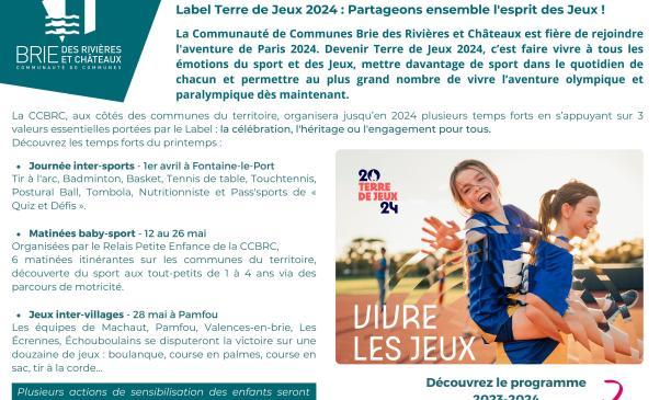 Label terre de jeux 2024